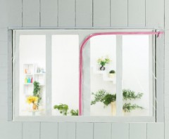 PVC 지퍼식 창문 방풍비닐
